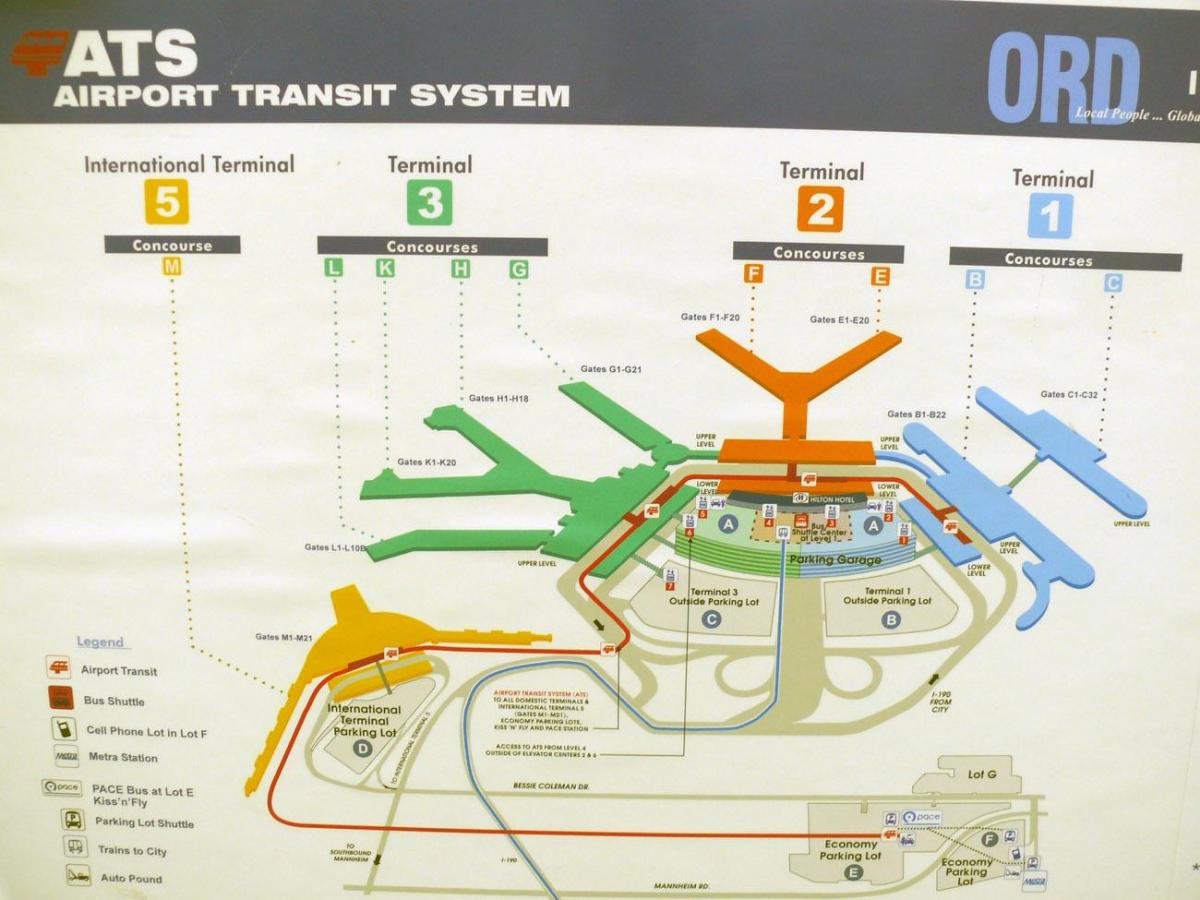 mapa O Zec terminala