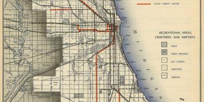 Karta za Chicago podzemnoj