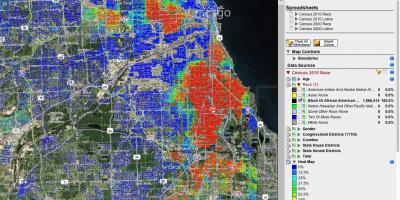 Chicago pucnjave žarišta mapu