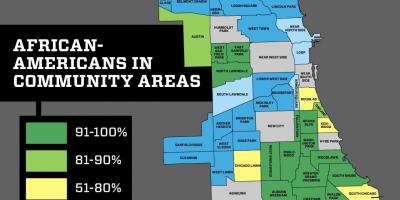 Chicago susjedstvu zločin mapu