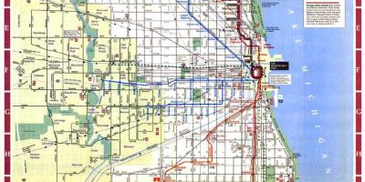 Mapu grada Chicaga